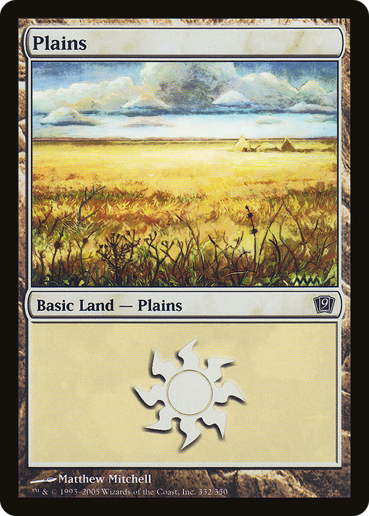 Plains (9ED-332★) (Foil)