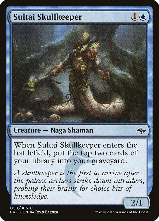 Sultai Skullkeeper (FRF-053) (Foil)