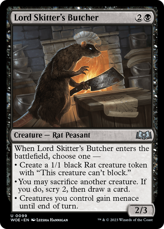 Lord Skitter's Butcher (WOE-099)
