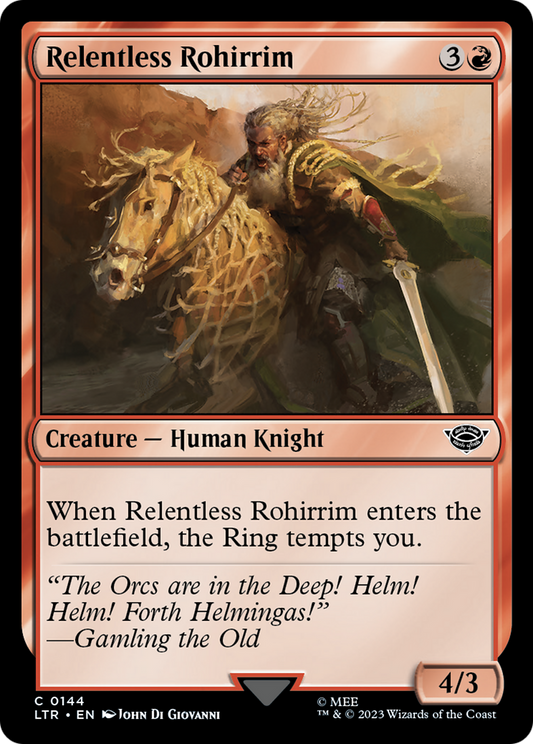 Relentless Rohirrim (LTR-144)