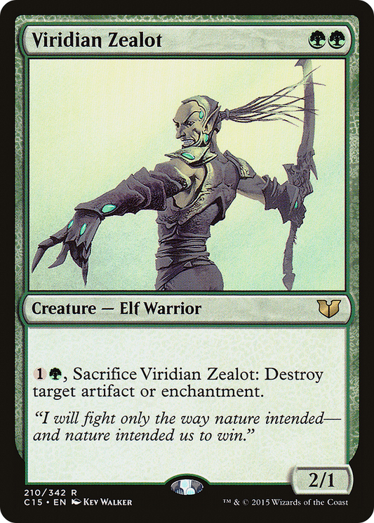 Viridian Zealot (C15-210)