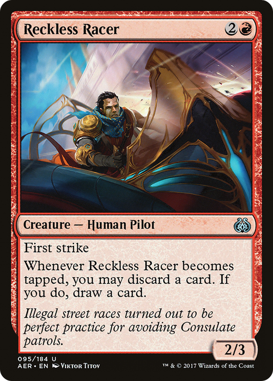 Reckless Racer (AER-095) (Foil)