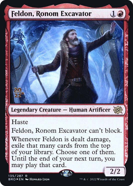 Feldon, Ronom Excavator (PRE-135S) (Foil)