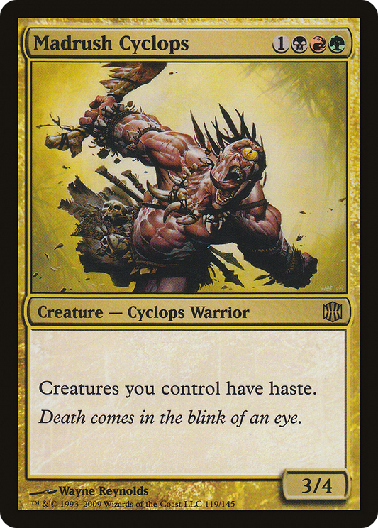 Madrush Cyclops (ARB-119) (Foil)