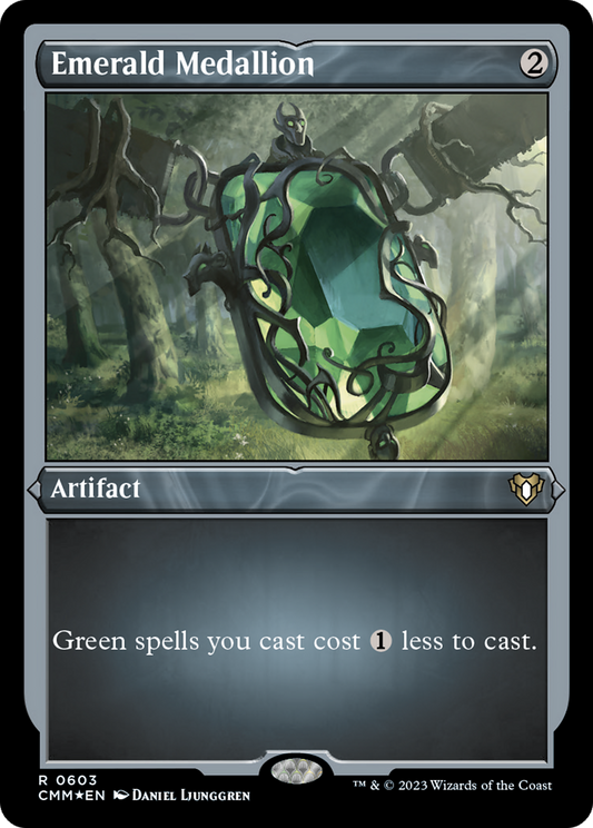 Emerald Medallion (CMM-603) (Etched Foil)
