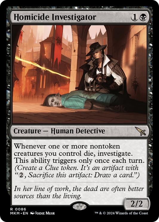 Homicide Investigator (MKM-086) (Foil)
