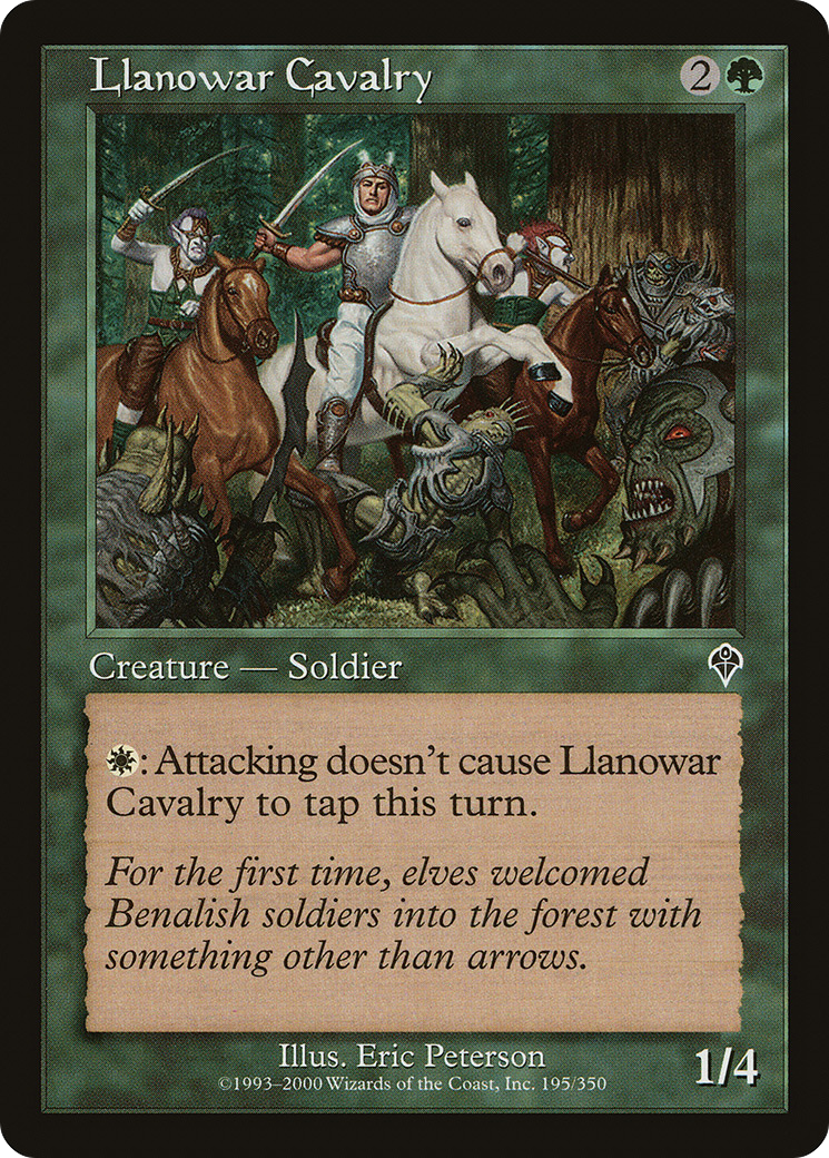 Llanowar Cavalry (INV-195)