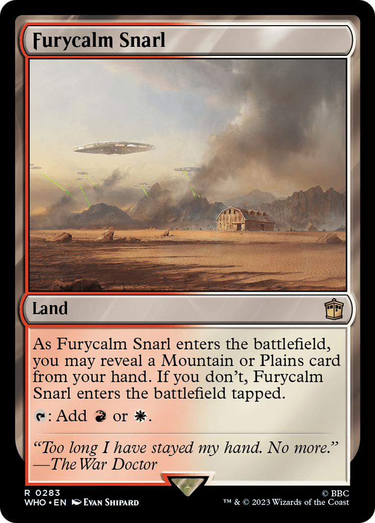 Furycalm Snarl (WHO-283) (Foil)