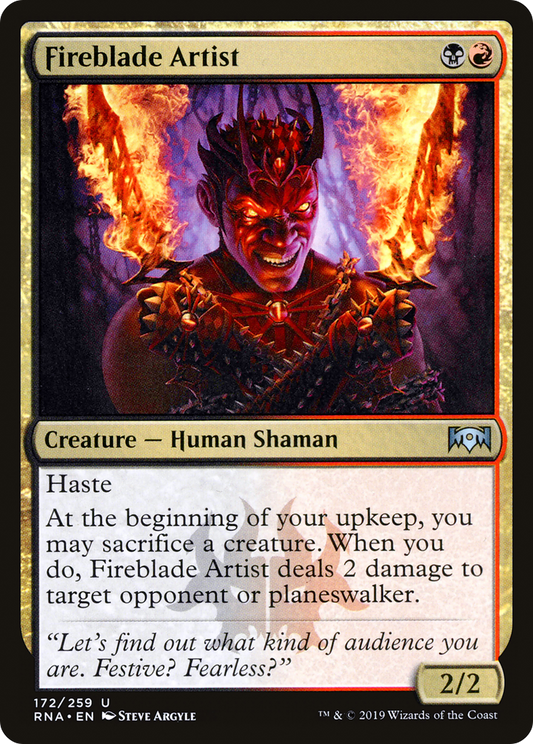 Fireblade Artist (RNA-172)