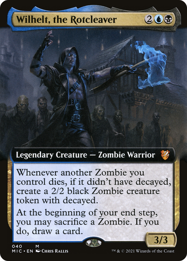 Wilhelt, the Rotcleaver (MIC-040) (Extended Art)