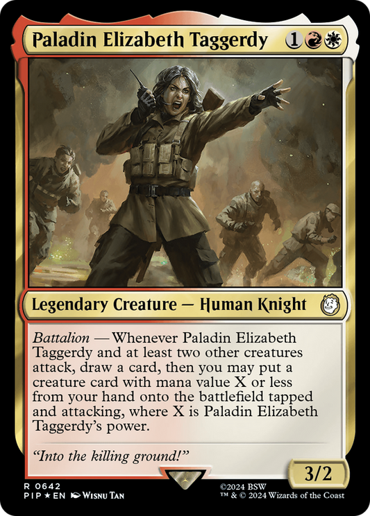 Paladin Elizabeth Taggerdy (PIP-642) (Surge Foil)