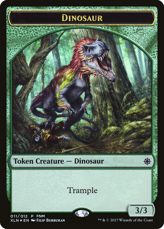 Dinosaur // Treasure (FNM-011) (Foil)
