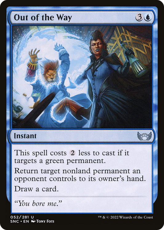Out of the Way (SNC-052) (Foil)