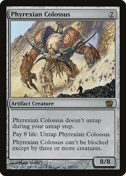 Phyrexian Colossus (8ED-309★) (Foil)