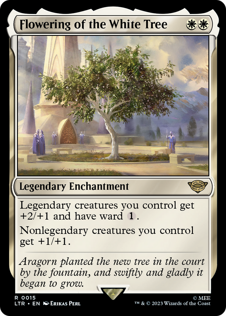 Flowering of the White Tree (LTR-015) (Foil)