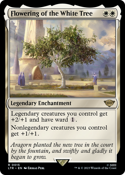 Flowering of the White Tree (LTR-015) (Foil)