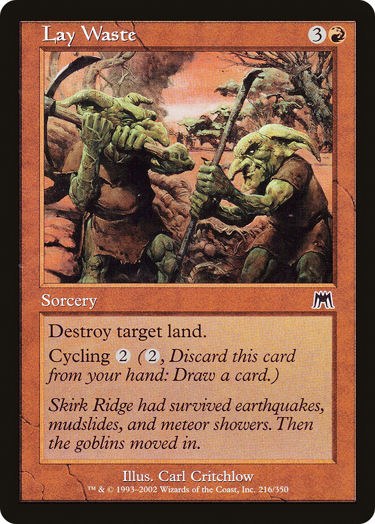 Lay Waste (ONS-216) (Foil)