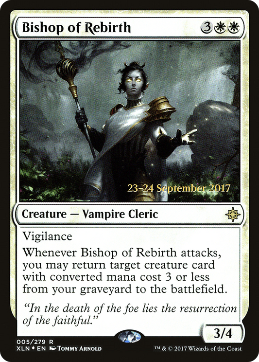 Bishop of Rebirth (PRE-05S) (Foil)