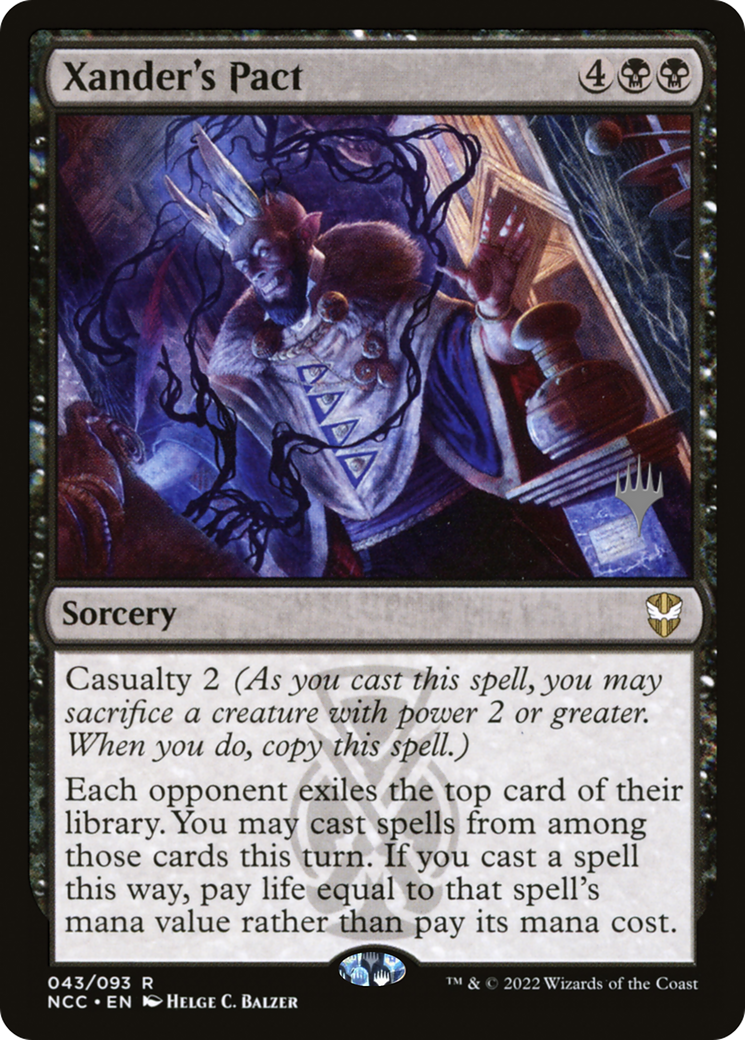 Xander's Pact (PPSNC-43P) (Foil)