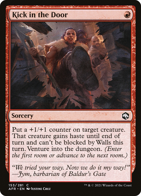 Kick in the Door (AFR-153) (Foil)