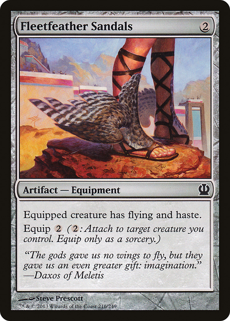 Fleetfeather Sandals (THS-216) (Foil)