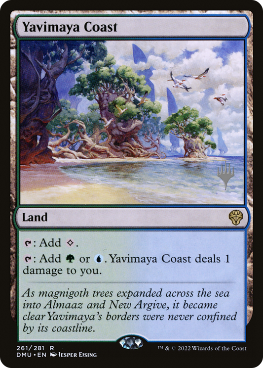 Yavimaya Coast (PPDMU-261P) (Foil)