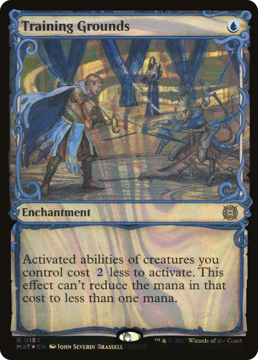 Training Grounds (MAT-193) (Showcase) (Halo) (Foil)