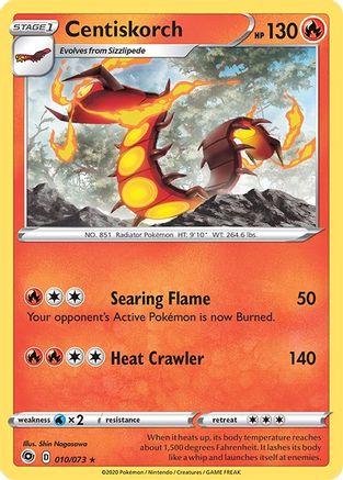 Centiskorch (CPA-010) (Holofoil)
