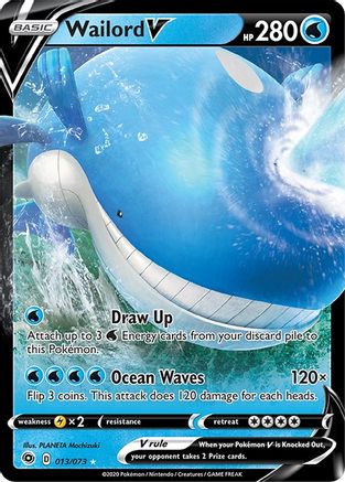 Wailord V (CPA-013) (Holofoil)
