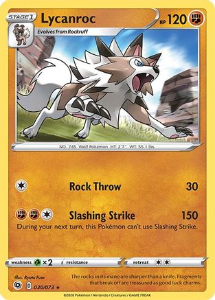Lycanroc (CPA-030) (Holofoil)