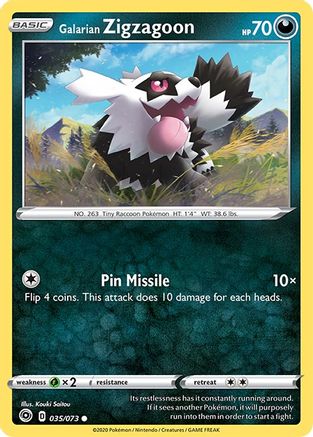 Galarian Zigzagoon (CPA-035)