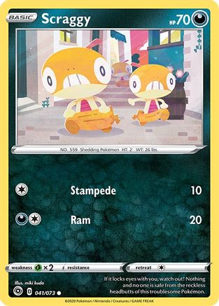 Scraggy (CPA-041) (Reverse Holofoil)