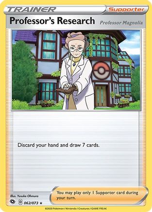 Professor's Research (CPA-062) (Reverse Holofoil)