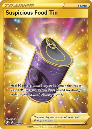 Suspicious Food Tin (Secret) (CPA-080) (Holofoil)