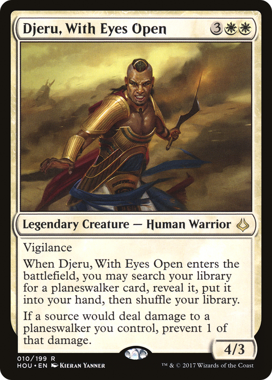 Djeru, With Eyes Open (HOU-010) (Foil)