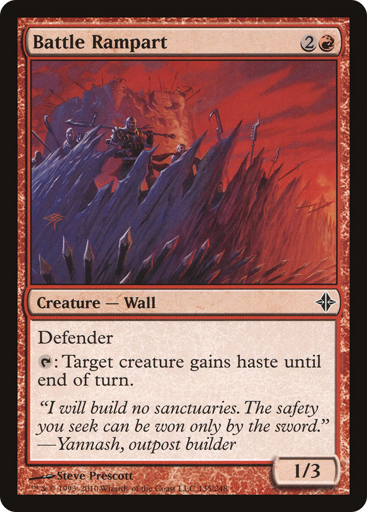 Battle Rampart (ROE-135) (Foil)