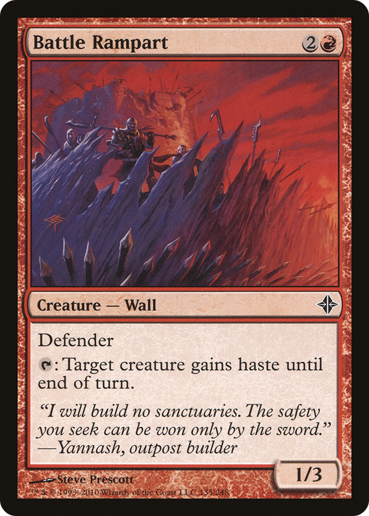 Battle Rampart (ROE-135) (Foil)