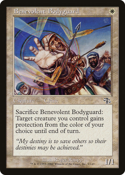 Benevolent Bodyguard (JUD-005) (Foil)