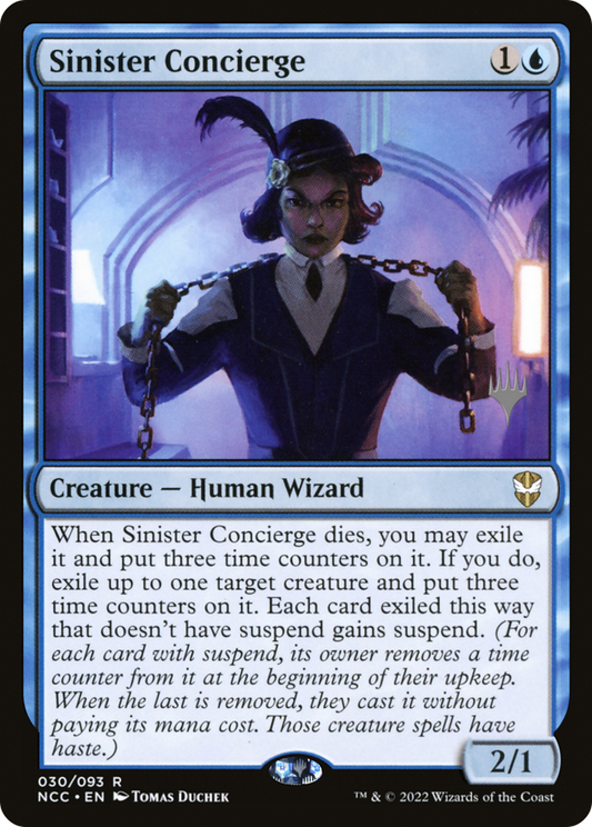 Sinister Concierge (PPSNC-30P) (Foil)