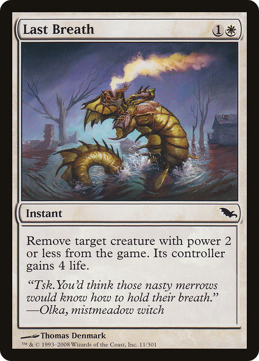 Last Breath (SHM-011) (Foil)