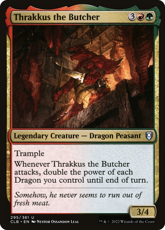 Thrakkus the Butcher (CLB-295) (Foil)