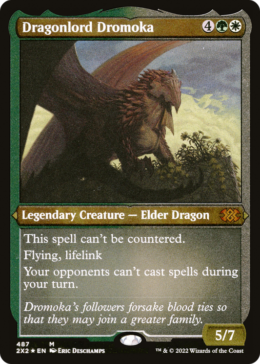 Dragonlord Dromoka (2X2-487) (Etched Foil)
