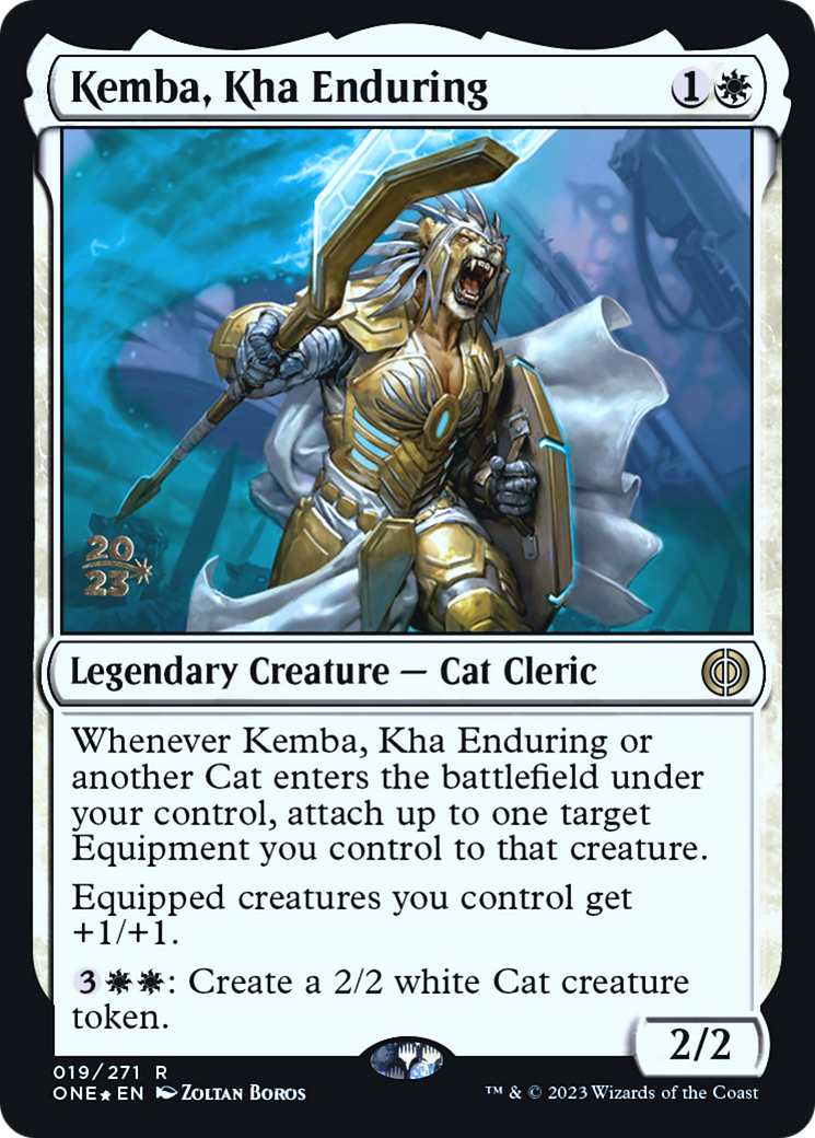 Kemba, Kha Enduring (PRE-19S) (Foil)