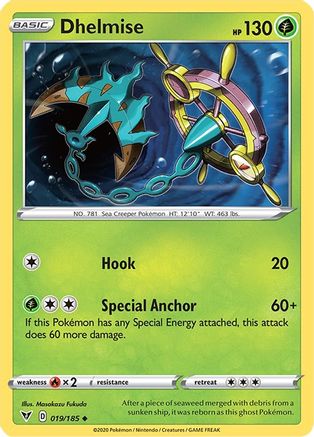 Dhelmise (VIV-019) (Reverse Holofoil)