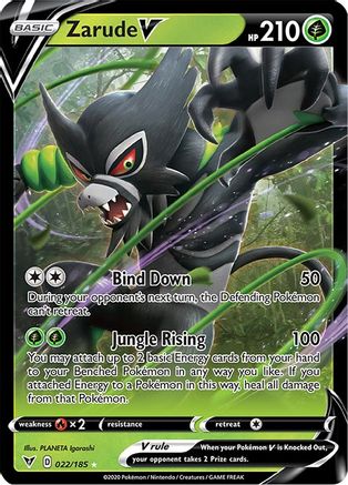 Zarude V (VIV-022) (Holofoil)