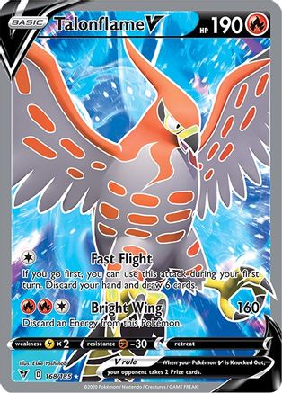 Talonflame V (Full Art) (VIV-168) (Holofoil)