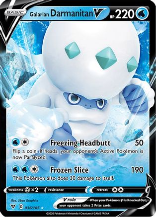 Galarian Darmanitan V (VIV-036) (Holofoil)