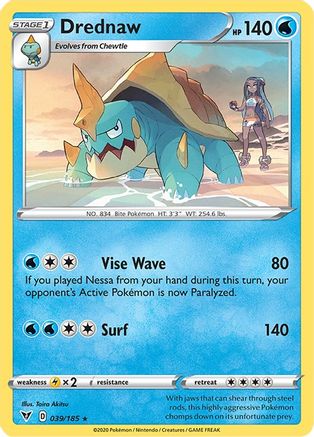 Drednaw (VIV-039) (Reverse Holofoil)