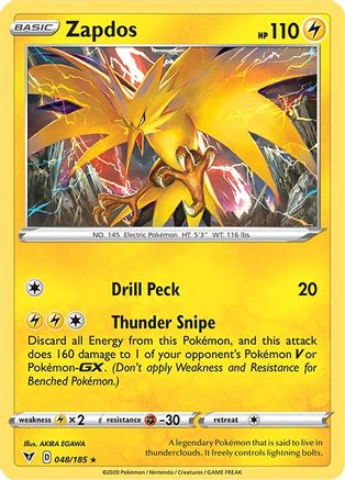 Zapdos (VIV-048) (Holofoil)