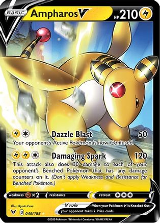 Ampharos V (VIV-049) (Holofoil)